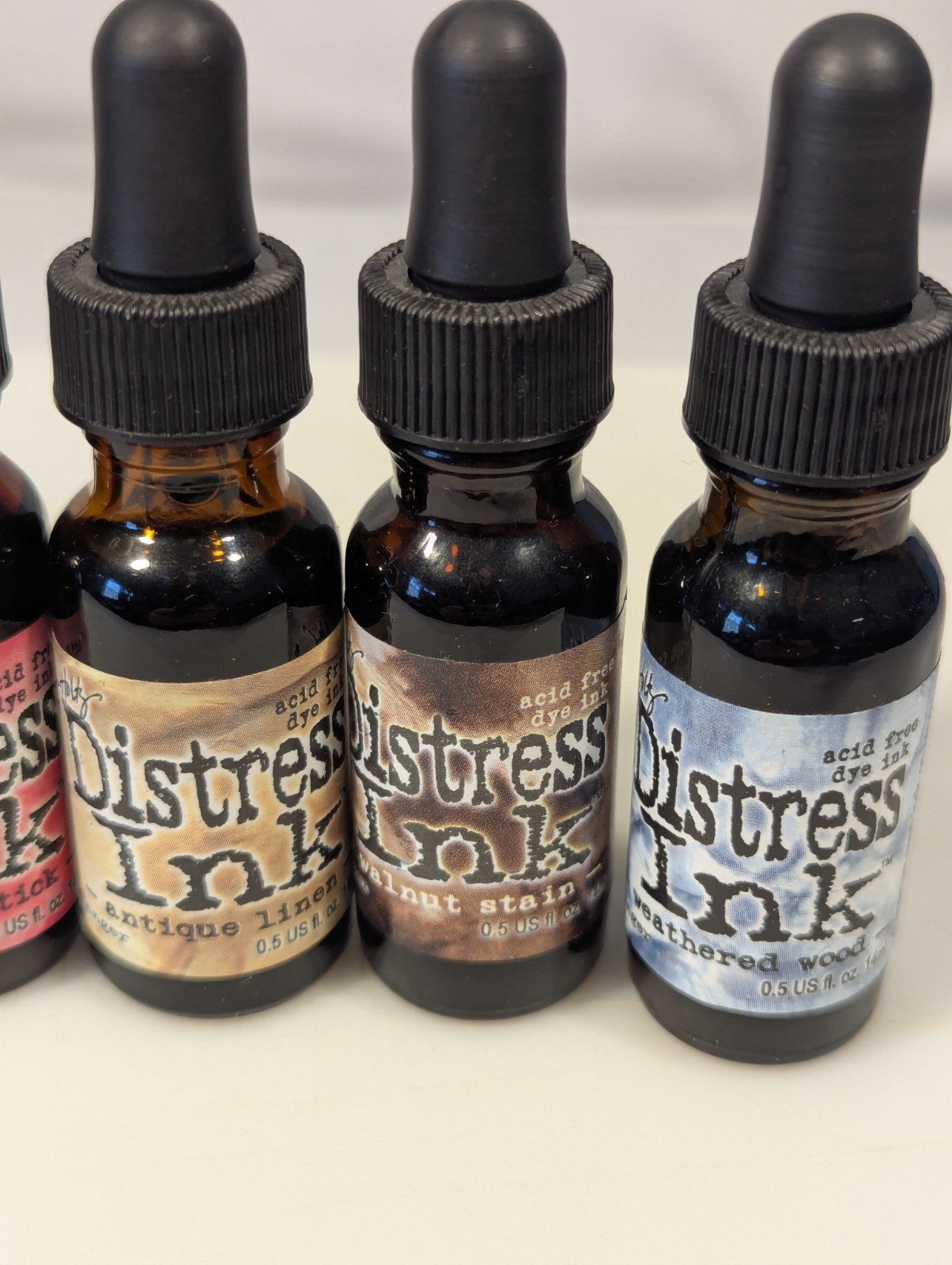 Tim Holtz Distress Adirondack Marvy Stazon Inks Lot of 47 Assorted Colors Used