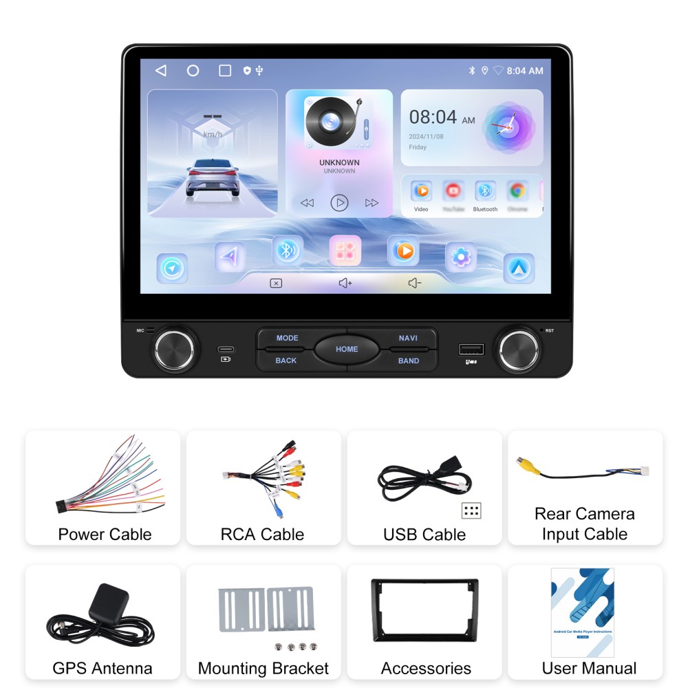 For Ford F-150 2009-2014 10" Carplay Android 15 Car Stereo Radio GPS Navi 2+64GB