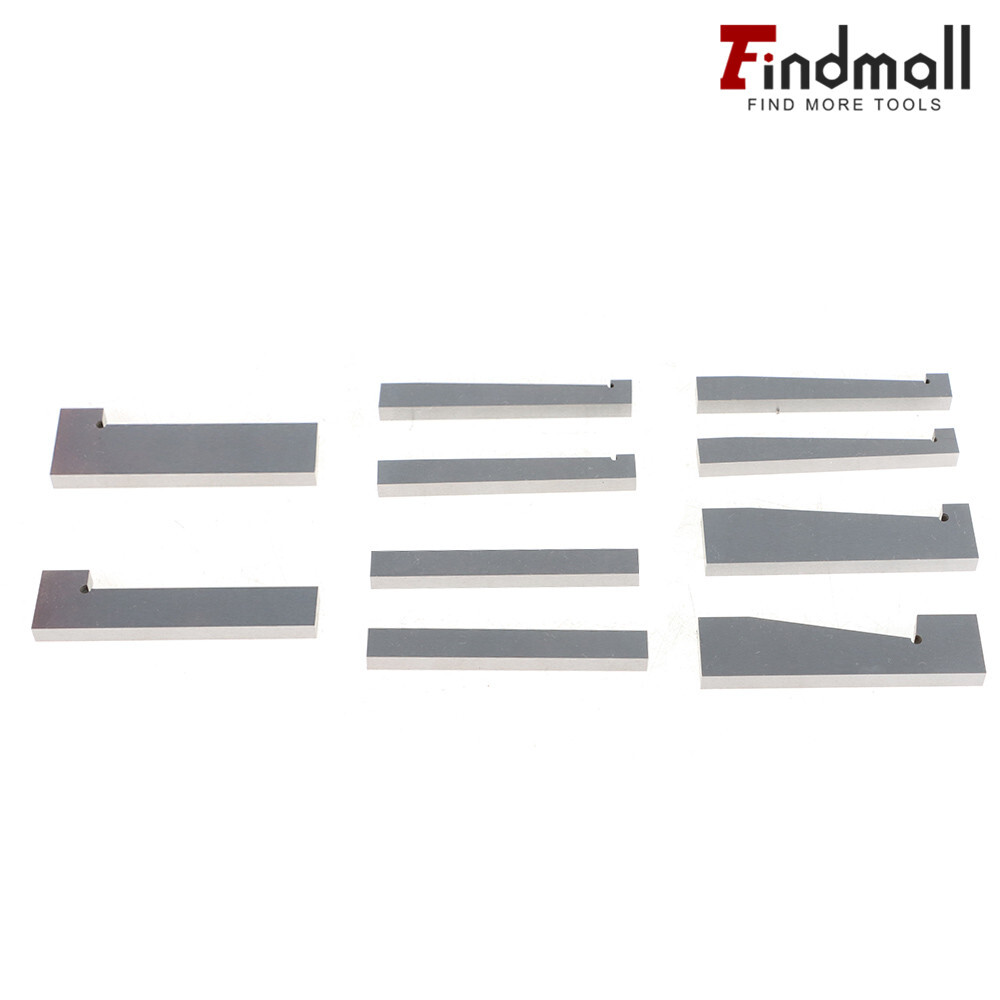 17 Pcs Hardened Steel Precision Angle Block 1/4 to 45 Degree Set Accuracy .0003"