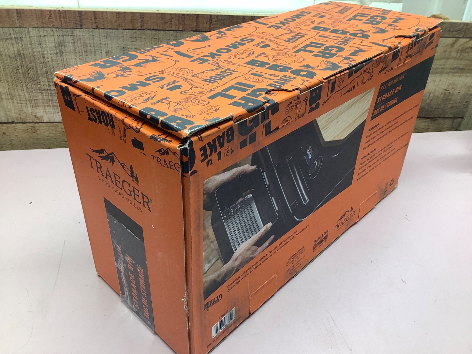 Traeger BAC653 P.A.L. POP-AND-LOCK Steel Storage Bin