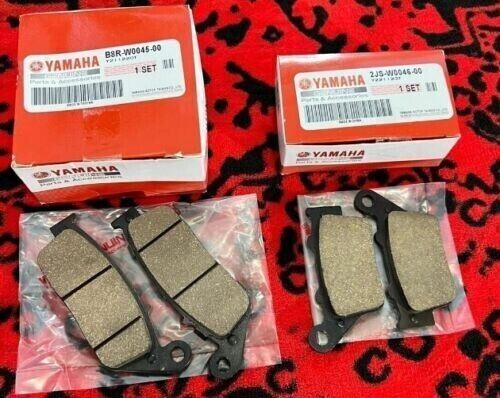 Genuine Front and Rear Brake Pads for Yamaha Zuma 125 2022 - 2024