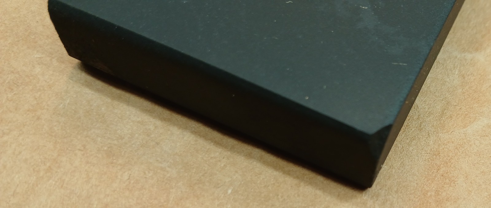 4"x 2"x 1/2" Surgical Black Hard Arkansas Oilstone, Whetstone, Sharpening Stone