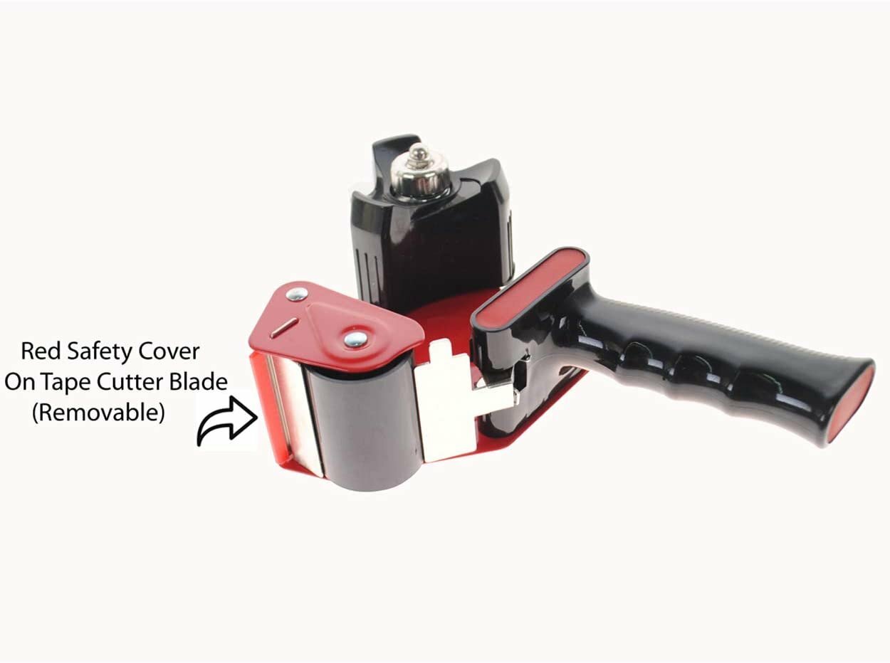 Tape Dispenser 2 Inch Packaging Tape Gun Metal Construction Commercial Packing