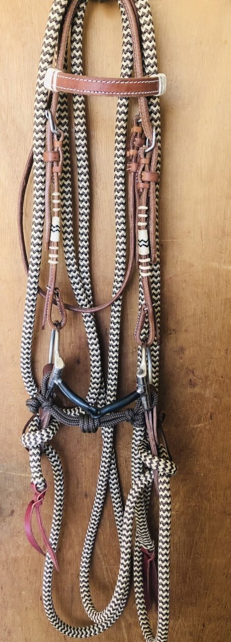 Mecate Snaffle Bridle Set Same Quality As Clinton Anderson Pat Parelli Beautiful
