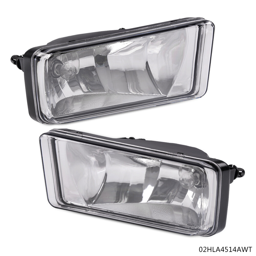 FIT FOR 07-15 CHEVY SILVERADO 1500 2500 3500 Front Bumper Fog Lights Lamps Pair