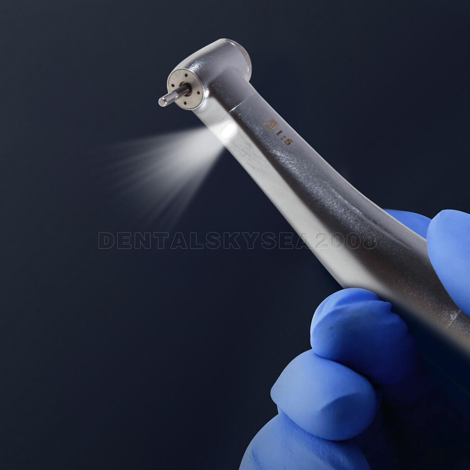 Dental 1:5 LED Fiber Optic Contra Angle Handpiece Fit For NSK Ti-MAX X95L