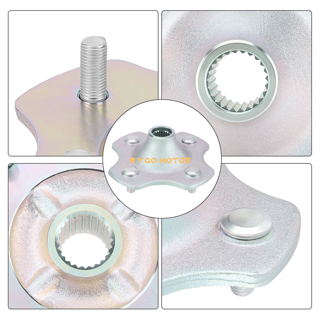 Rear Axle Shaft Wheel Hub for Honda Rancher 420 TRX420 2007-2013