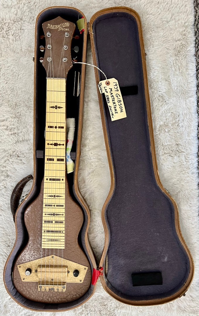 Vintage Gibson 1939 Mastertone Special 6-String Lap Steel with Original Case