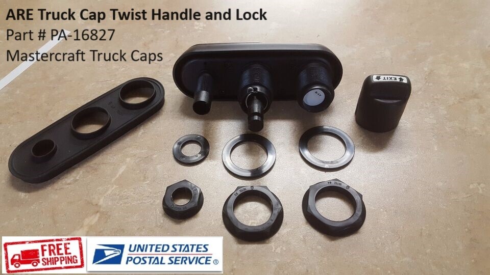 A.R.E. Truck Cap Twist Handle and Lock PA-16827