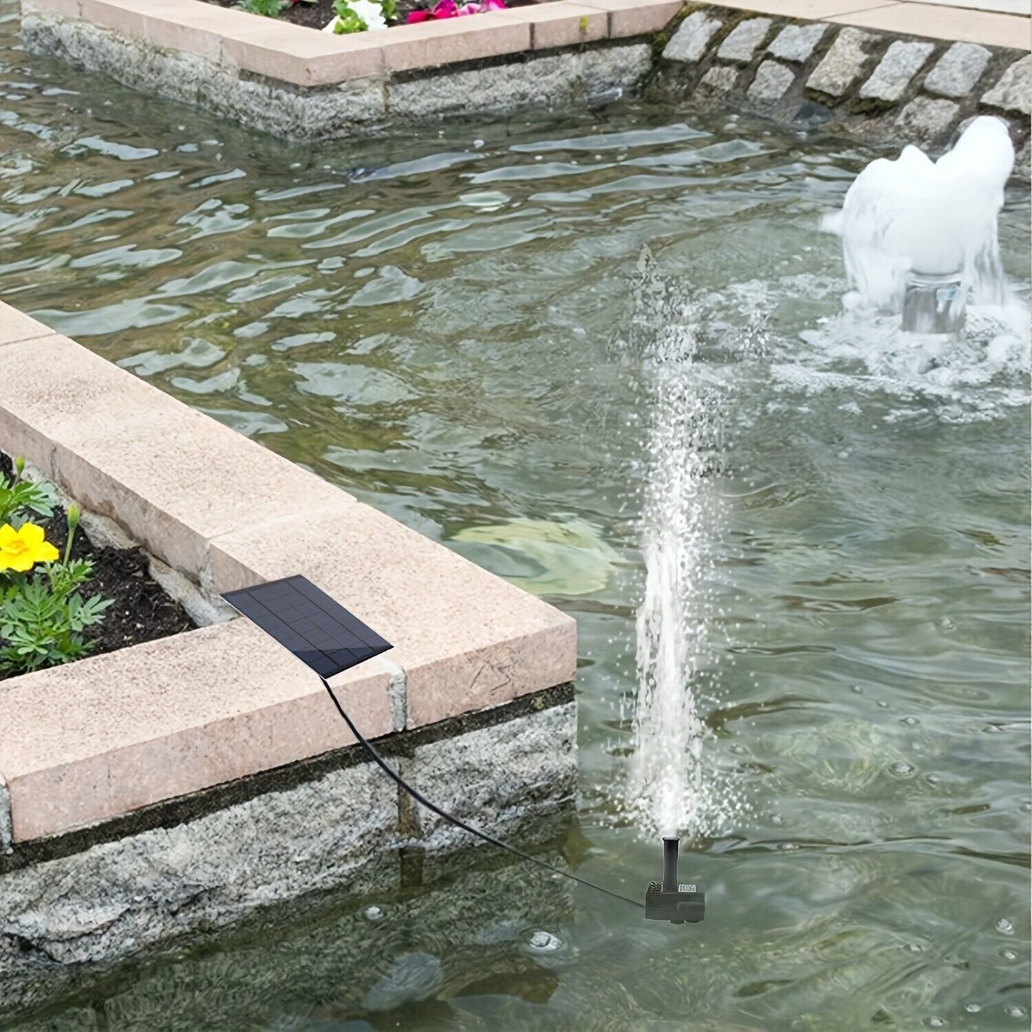 Solar Power Fountain Floating Water Pump for Bird Bath Pond