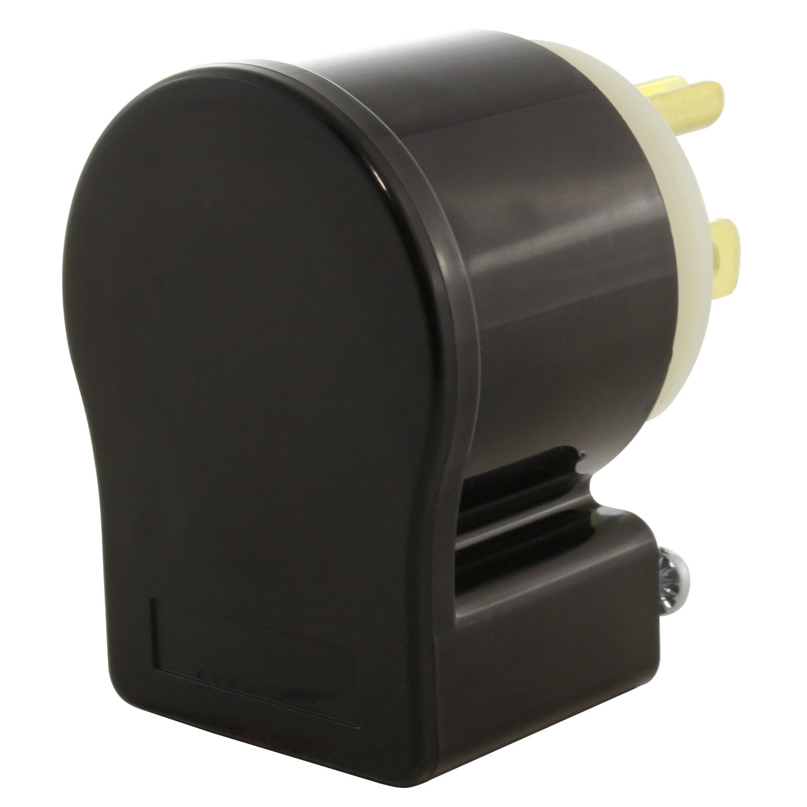 15A 125V NEMA 5-15P 3-Prong Multi-Angle Elbow Regular Household Plug Assembly