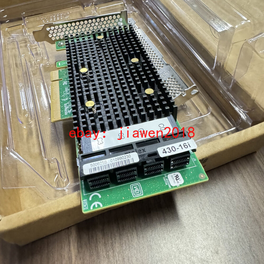 Lenovo 430-16i LSI SAS3416 9400-16i Tri-Mode HBA Controller 12G IT Mode NAS US