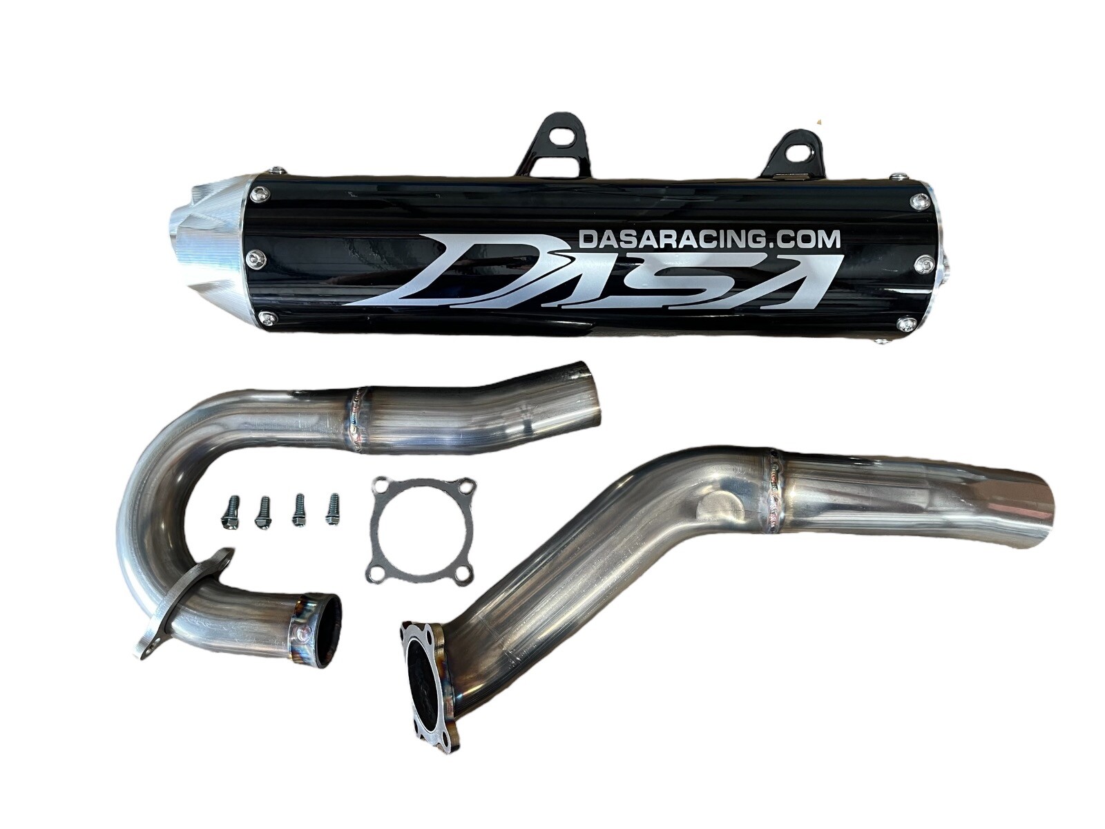 Dasa Exhaust Complete System Black Classic Edition Yamaha YFZ450R YFZ450X