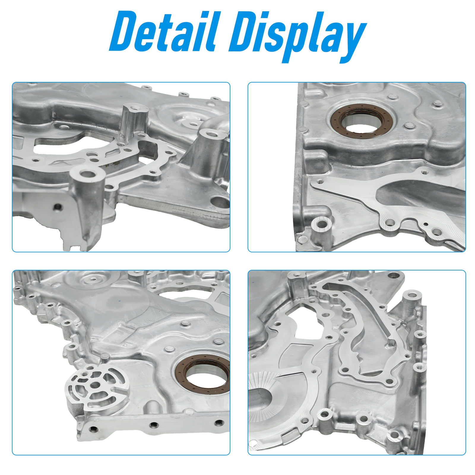 68079232AB Timing Chain Cover Compatible with Jeep Wrangler 3.6L 2012-2018