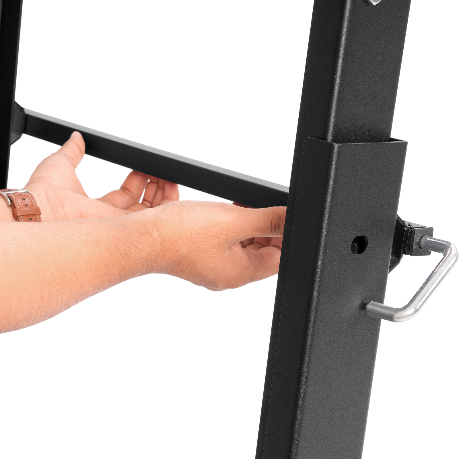 Foldable Automotive Topside Creeper Adjustable Height Movable Ladder 400Lbs