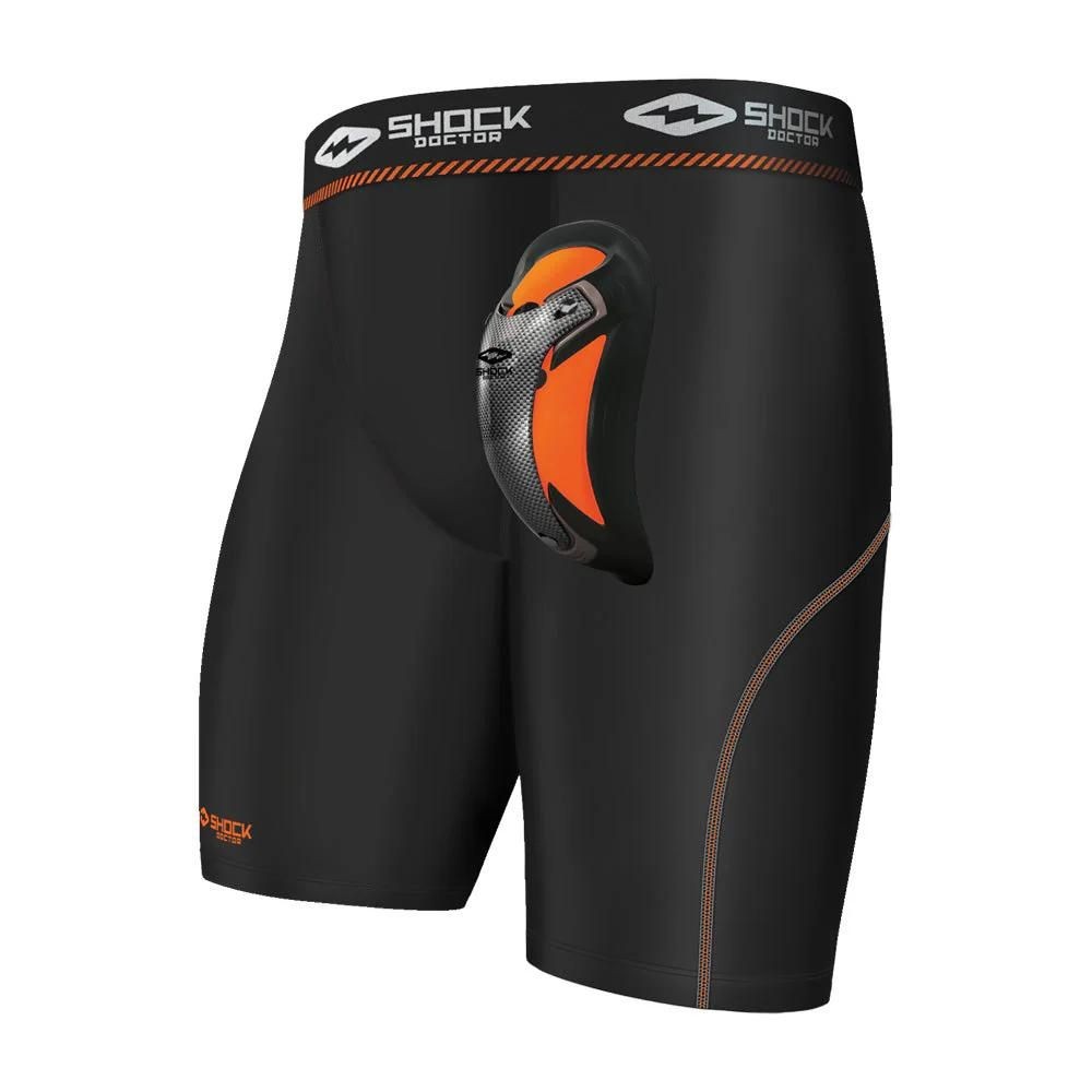 Shock Doctor Ultra Pro Compression Short w/Ultra Cup - Black  - M