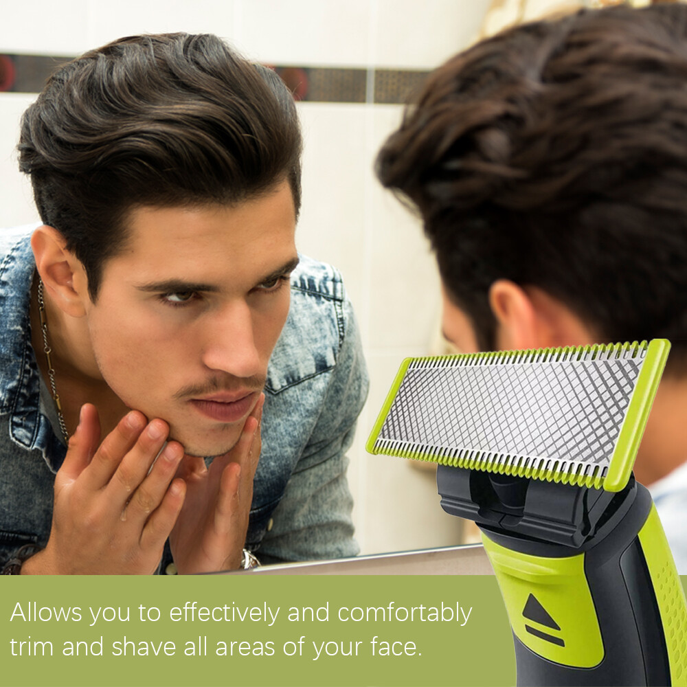 2 Blades Norelco QP210/80 OneBlade Replacement Head for QP2520 /QP6510 /QP6520