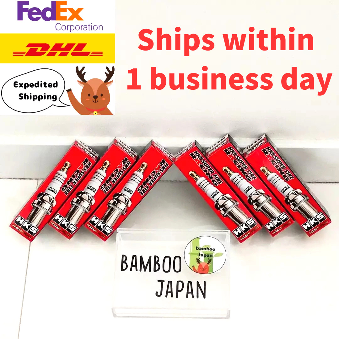 HKS 50003-M45iL Super Fire Racing Plug  (6pcs)  Long Reach Authentic IN STOCK