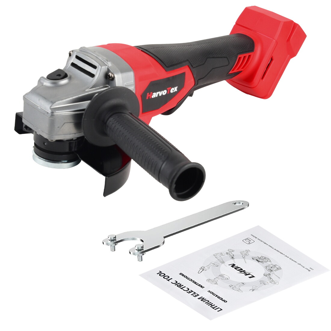 Cordless Brushless 125mm Angle Grinder for Milwaukee 18V Battery 11000 RPM TOOL