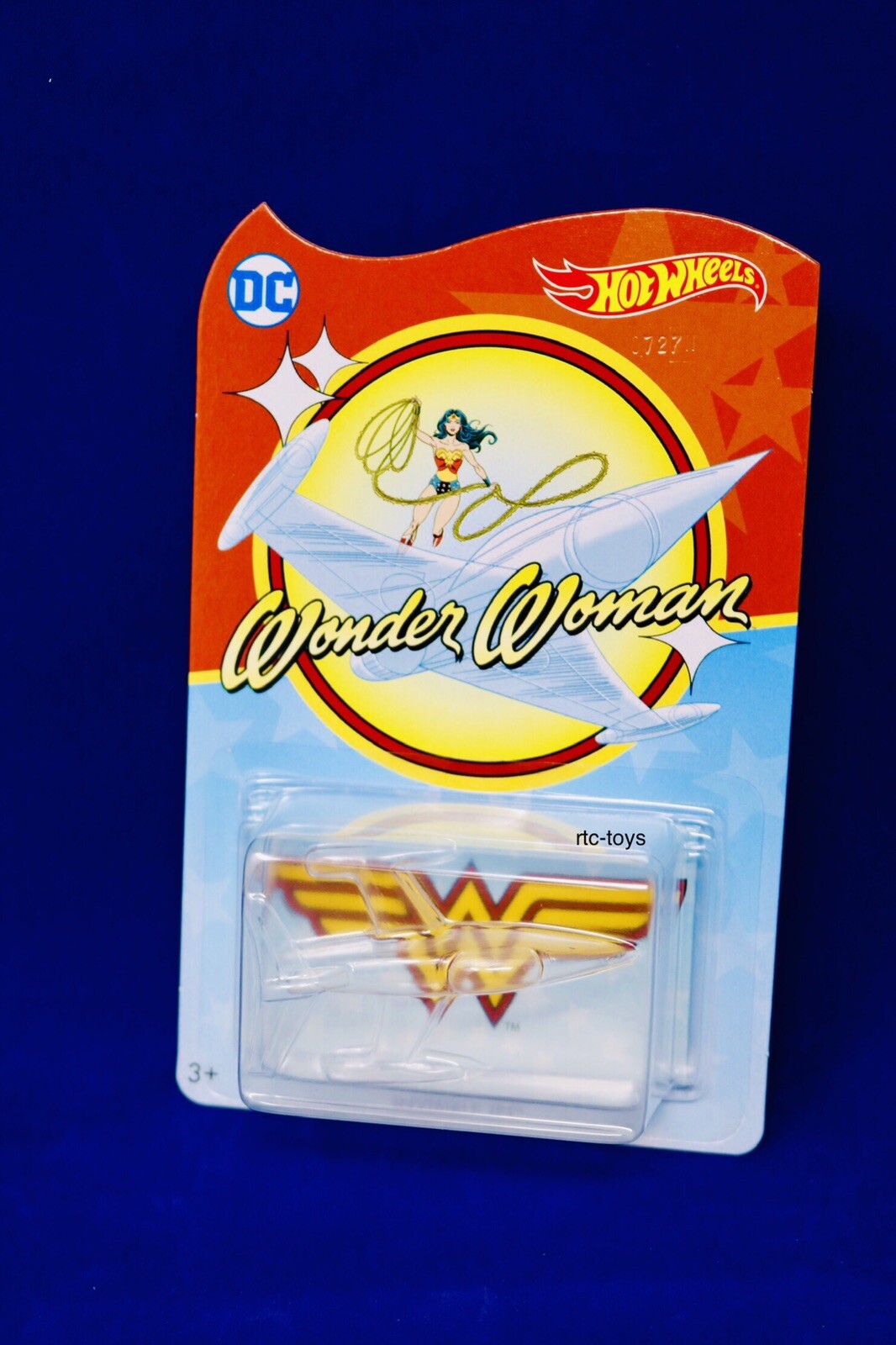 Hot Wheels DC Wonder Woman Invisible Jet Exclusive Collector Edition 2017 Movie