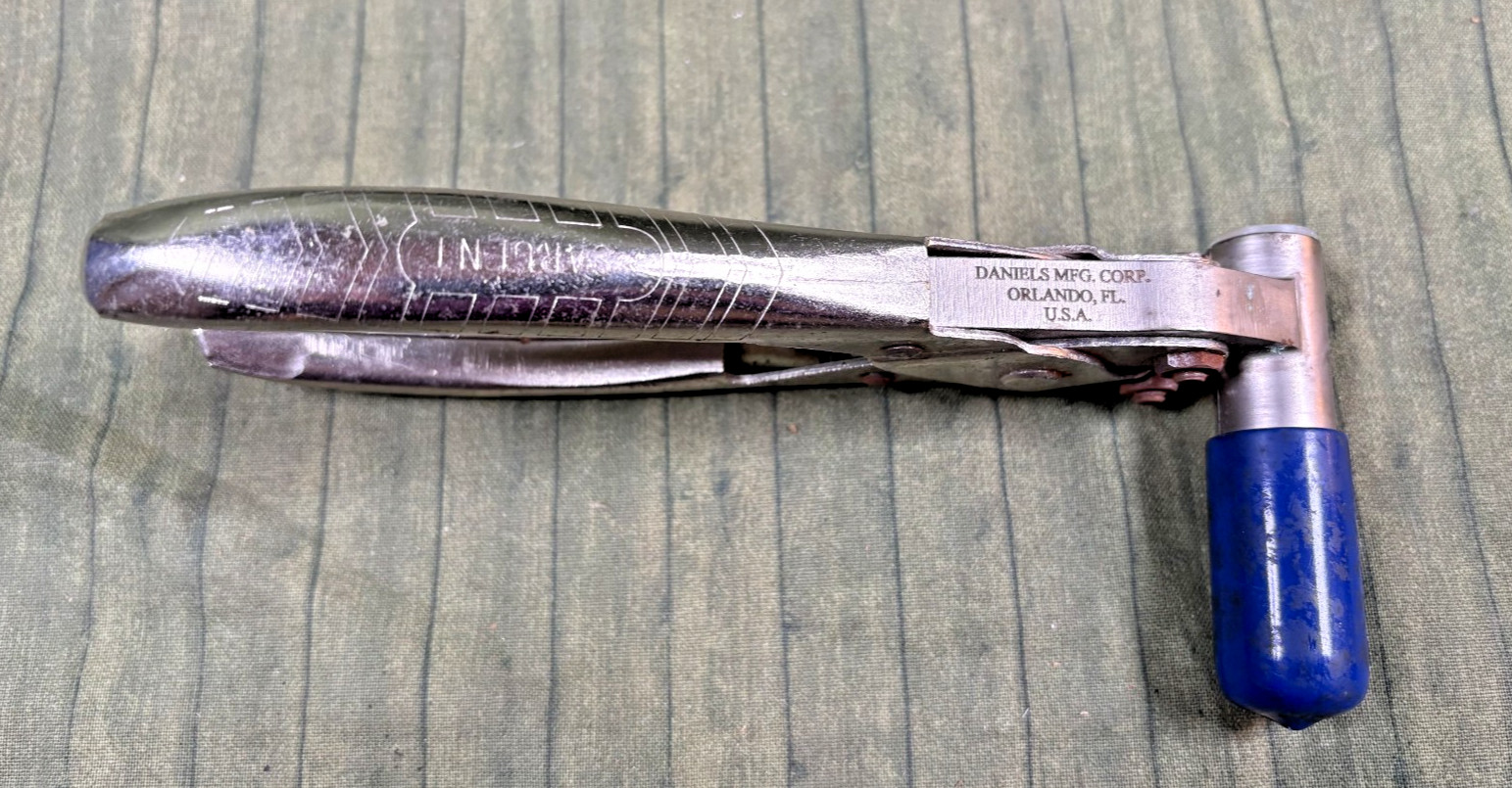 Daniels Mfg. Corp. Removal Plier - DRK250-0 ~ M81969/15-03 ~ U.S.A.