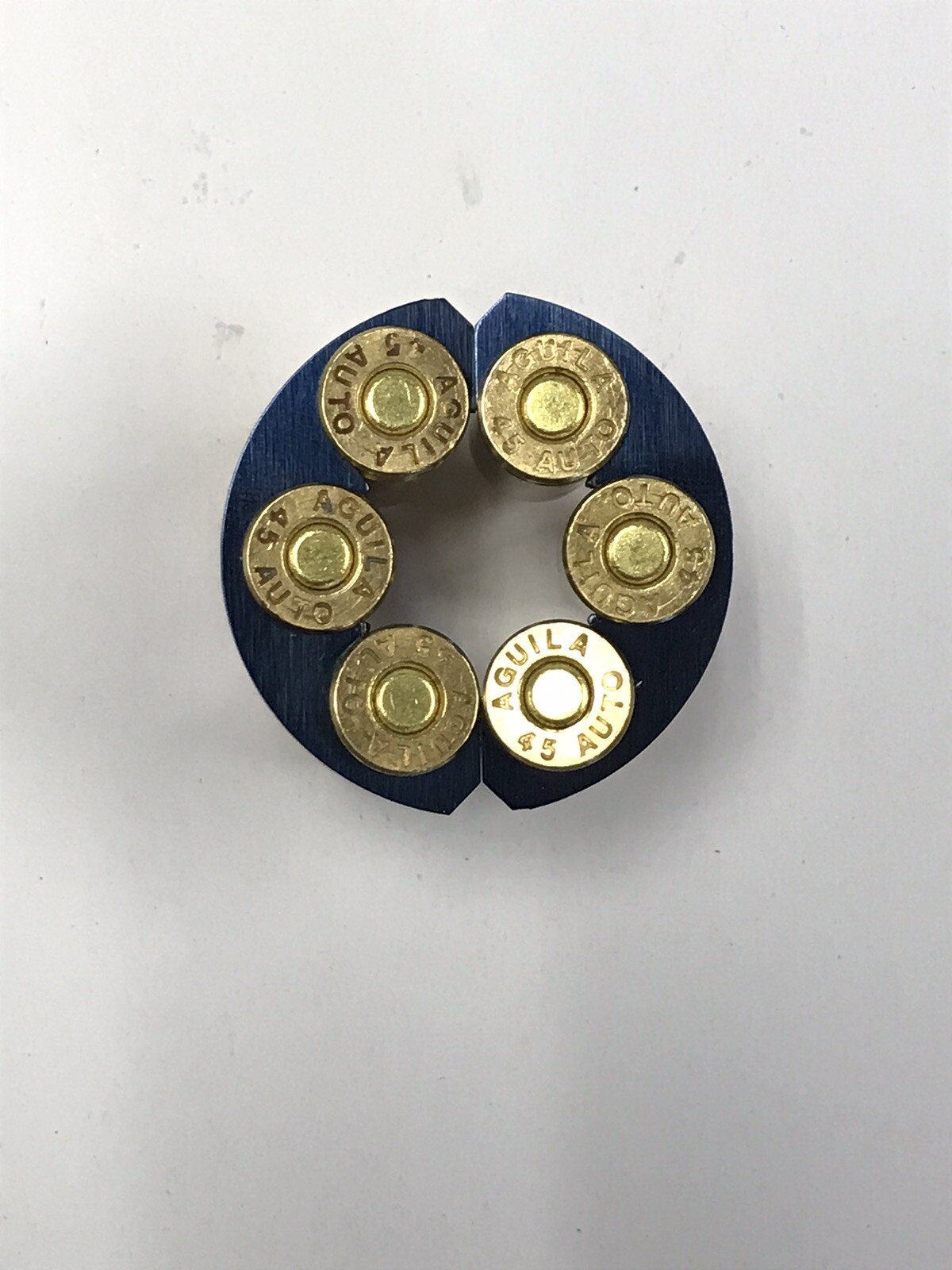 Half Moon clips, .45 ACP, New production, 3 pairs. Made in USA.