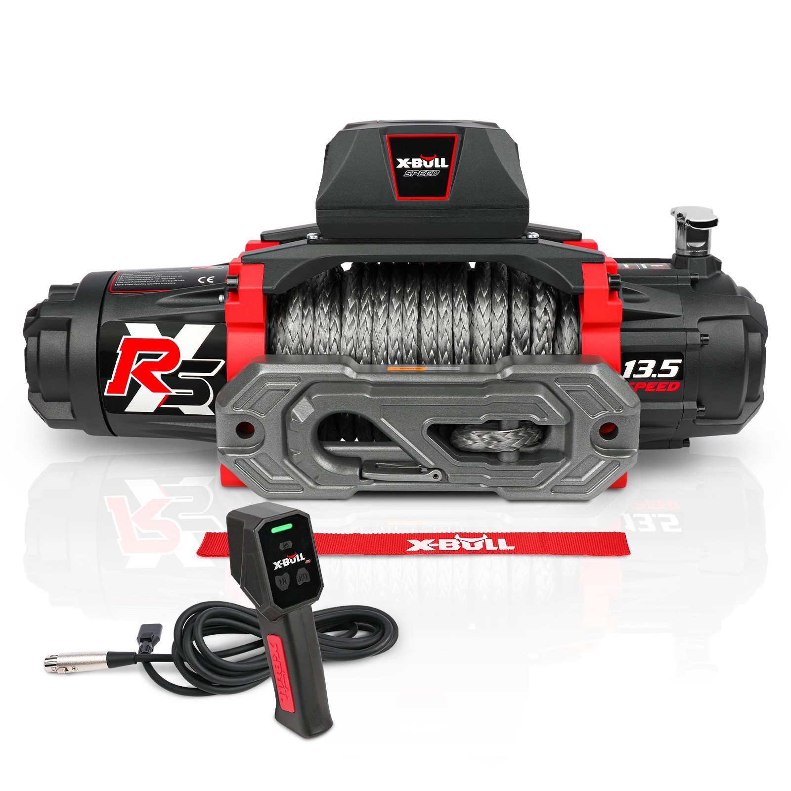 X-BULL Electric Winch 14500LBS 13500LBS 12000LBS 4WD Trailer Jeep Winch Offroad