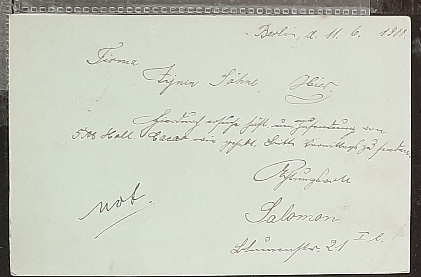 y(GER-867) GERMANY 1900 REICHPOST 2pf postal postcard used (3) different cards