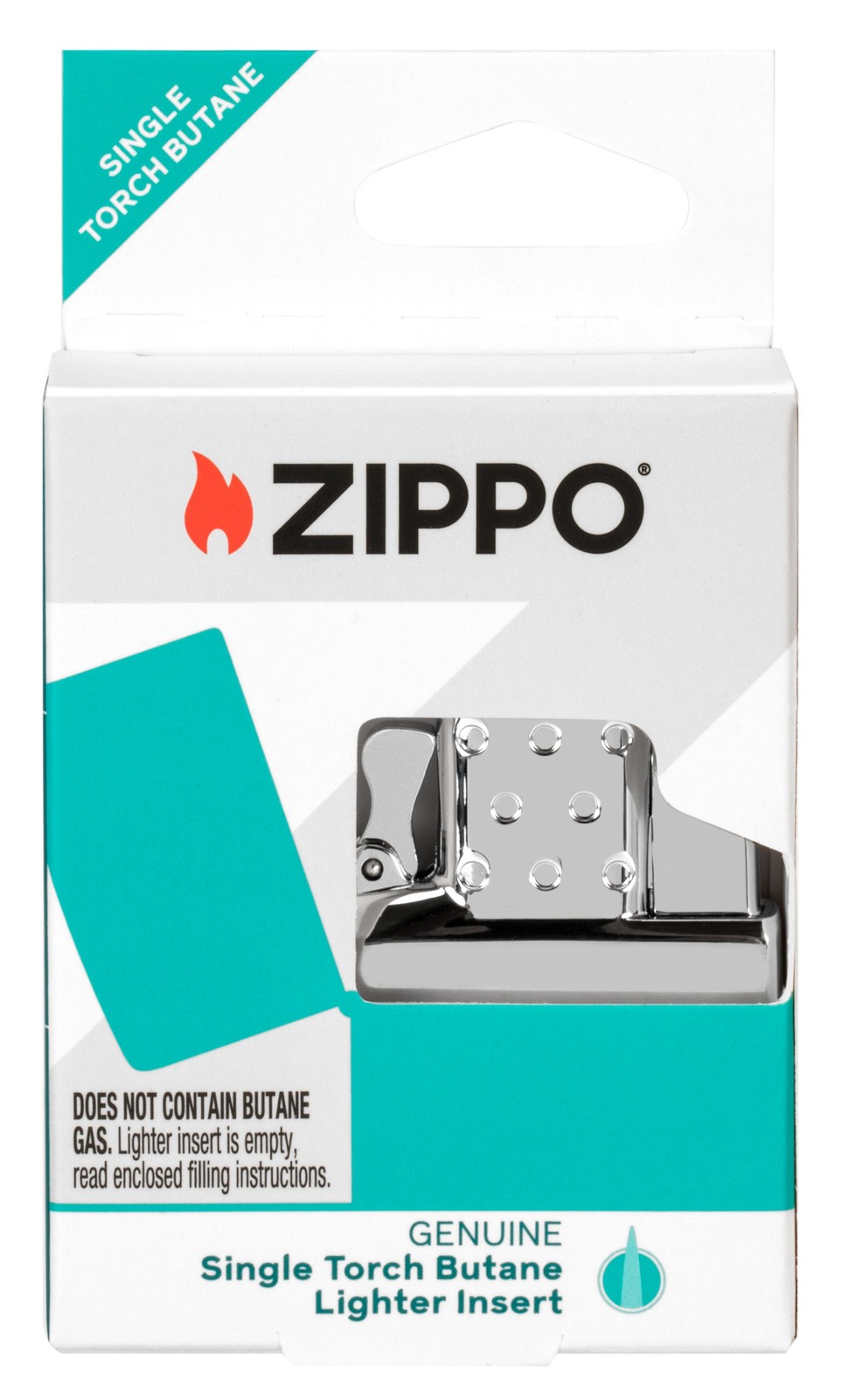 Zippo Single Torch Butane Lighter Insert, Blister Pack #65850