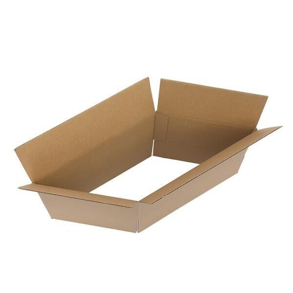 100 Corrugated Paper Boxes 6x4x2"（15.2*10.2*5.1cm）Yellow