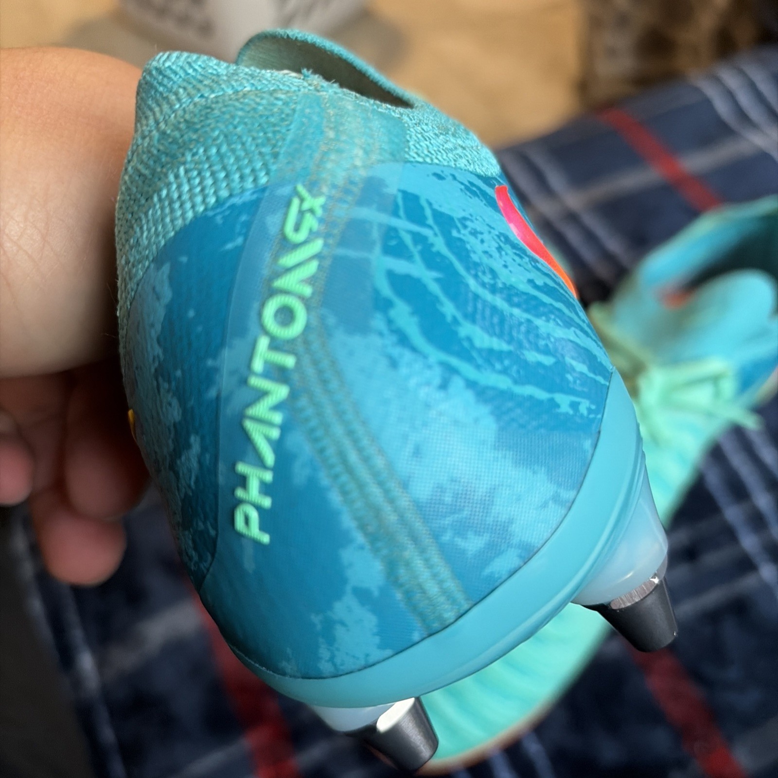 Nike Phantom GX II Elite SG-Pro Player Edition Cleats FZ4939-300 Mens Size 9