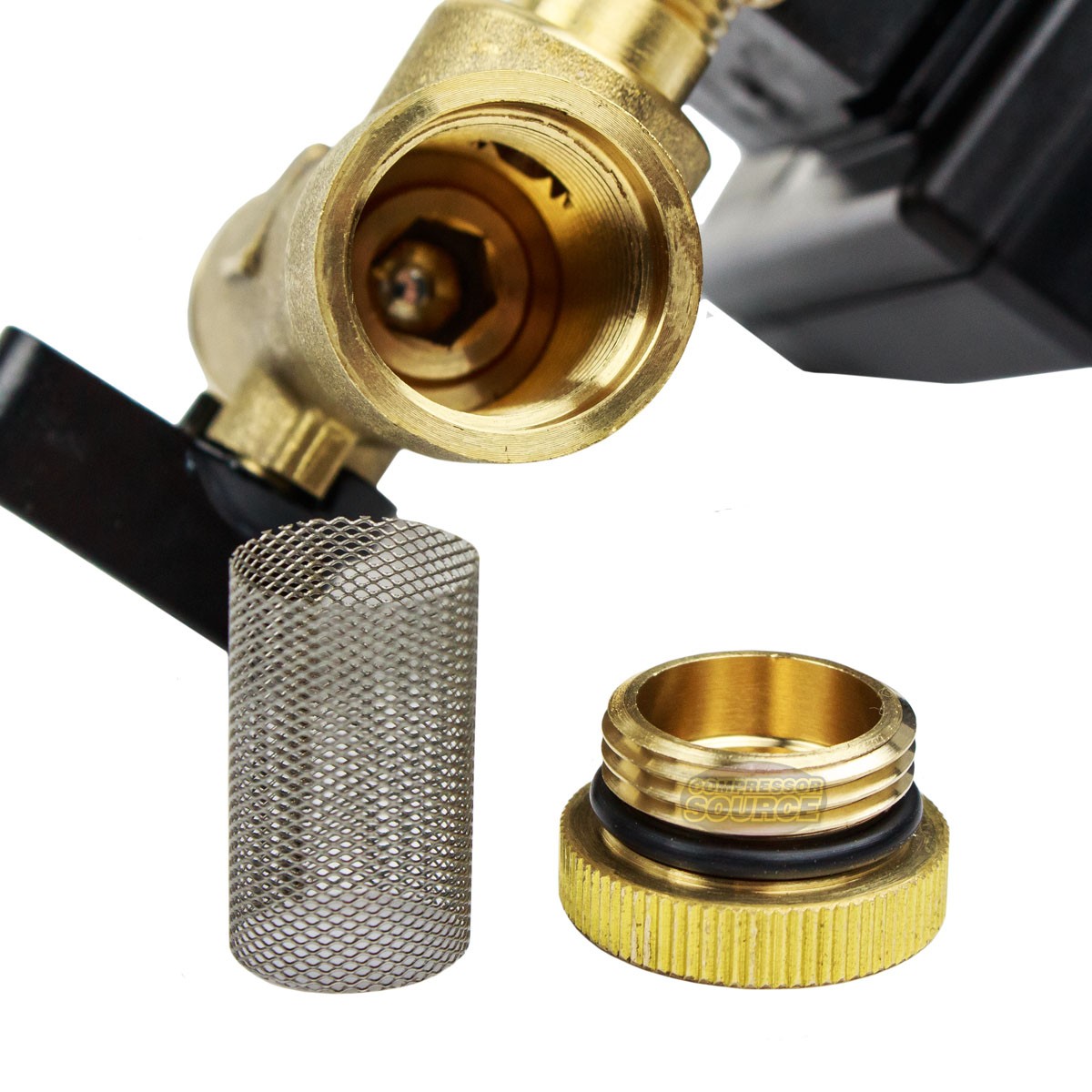 Digital Automatic Electronic Air Compressor Tank Drain Valve Moisture Timer 110v