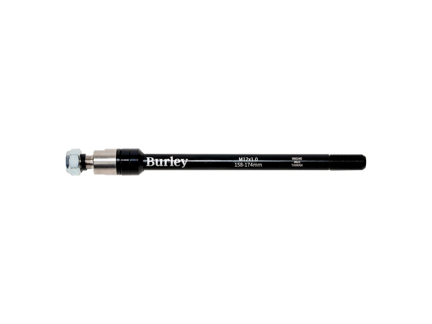 Burley 12mm Thru Axle 12 x 1.0 (158-174mm) Black