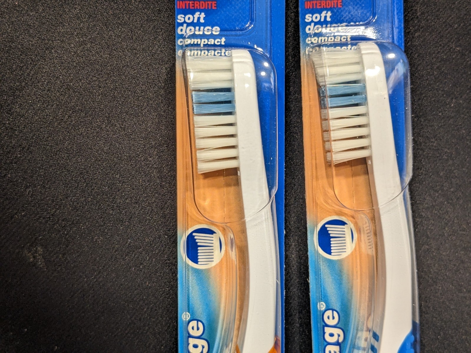 Box of 12 New OS Oral-B Advantage Soft 35 toothbrushes blue green orange yellow