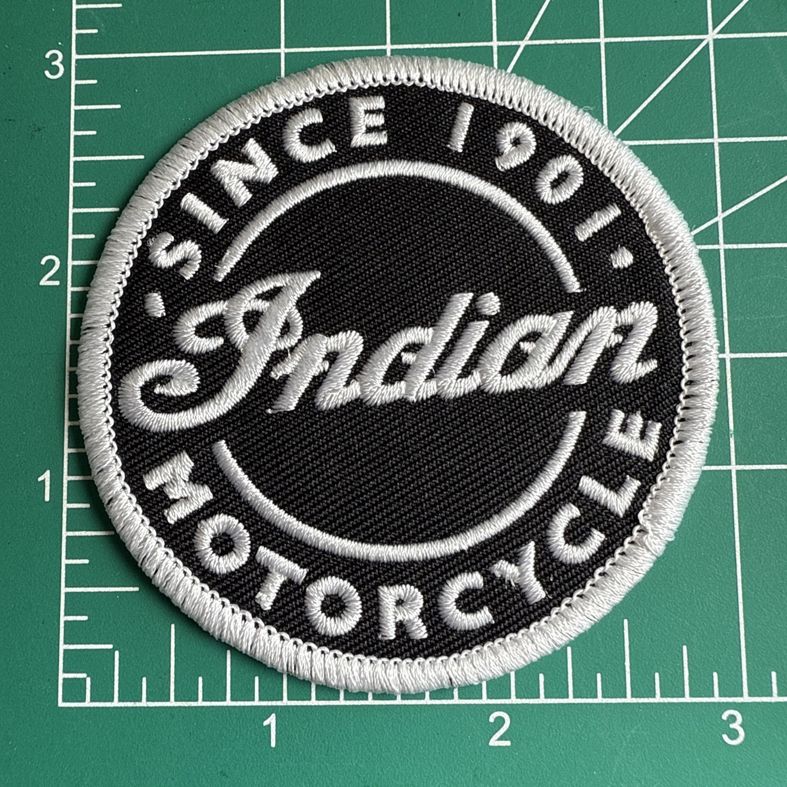 🔥 Indian Motorcycle Riders Group Embroidered 3” Iron On Patch MC Biker 1901