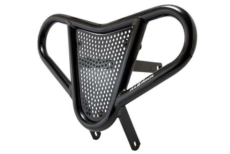 Warrior 350 All Years Front bumper in Black Alba Racing 210 M2 B