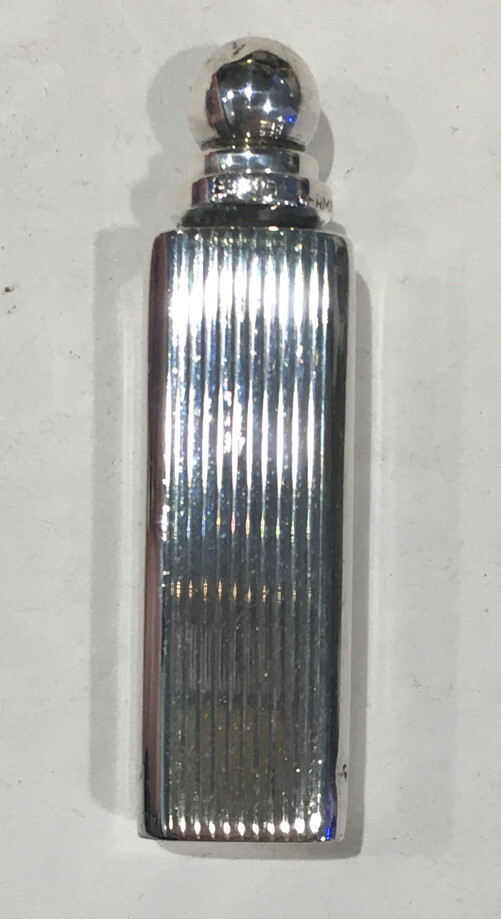 Tiffany & Co Sterling Silver Perfume Bottle Purse Travel Flask Vial Germany