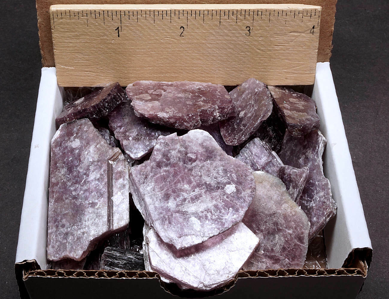 Lepidolite Collection 1/2 LB Layered Lavender Lithium Mica Crystals