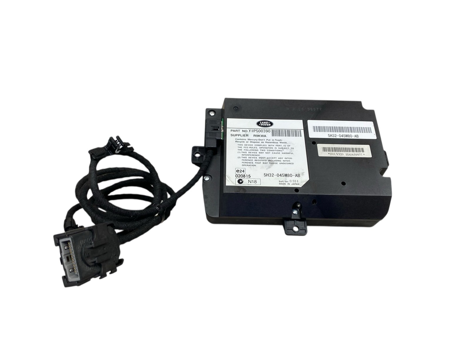 2011 Aston Martin Rapide Driver & Passenger Seat Display Screen Set 5H32045M80AB