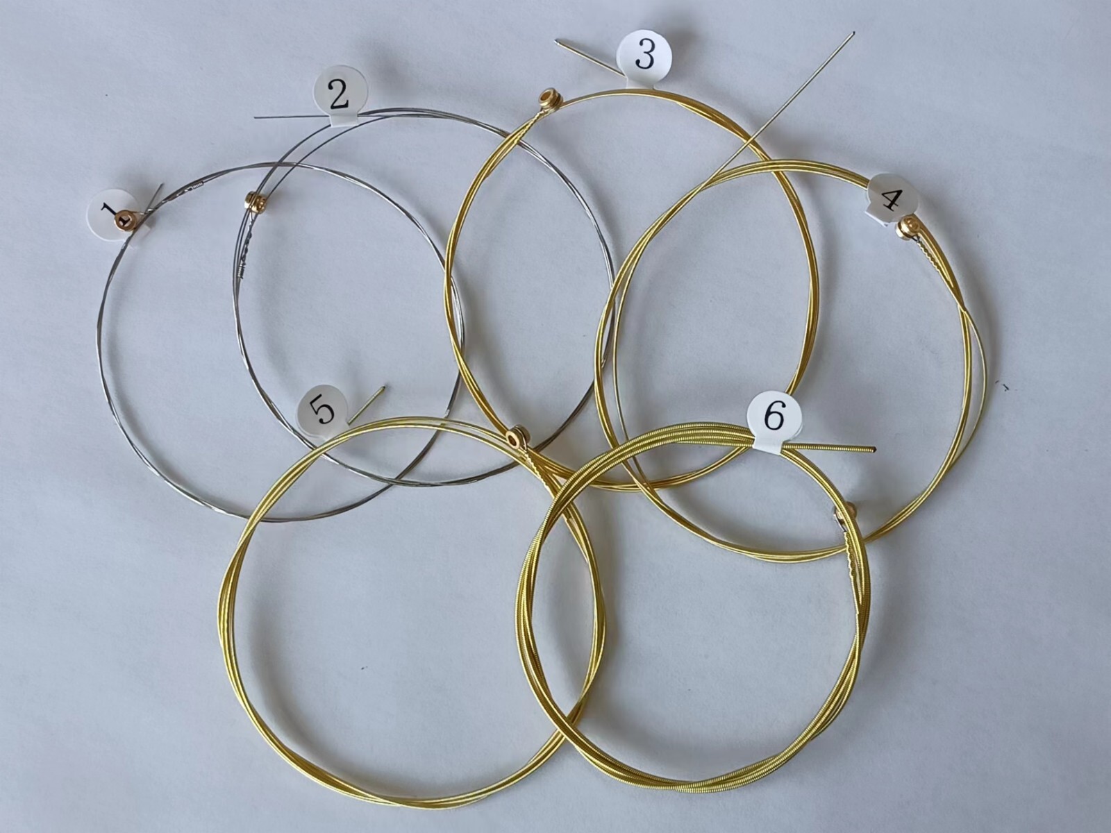 1-2 Sets Guitar Strings 6-12PCS Replacement Steel String for Acoustic Guitar US