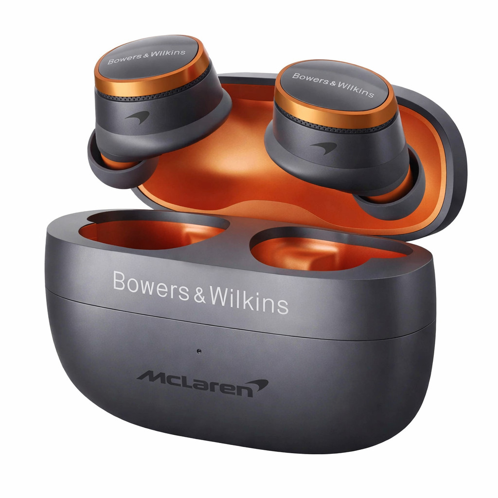Bowers & Wilkins Pi8 McLaren Edition True Wireless Earbuds ANC Noise Cancelling