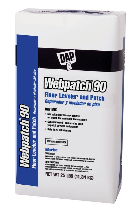 DAP 63050 Off White Powder Little Odor Floor Leveler and Patch 25 lbs.