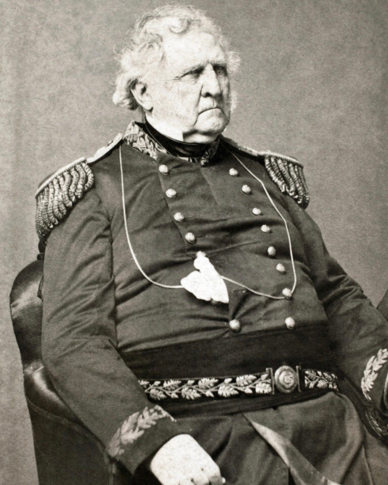 General Winfield Scott 8X10 Photo Picture War of 1812 Union US Army Civil War #2