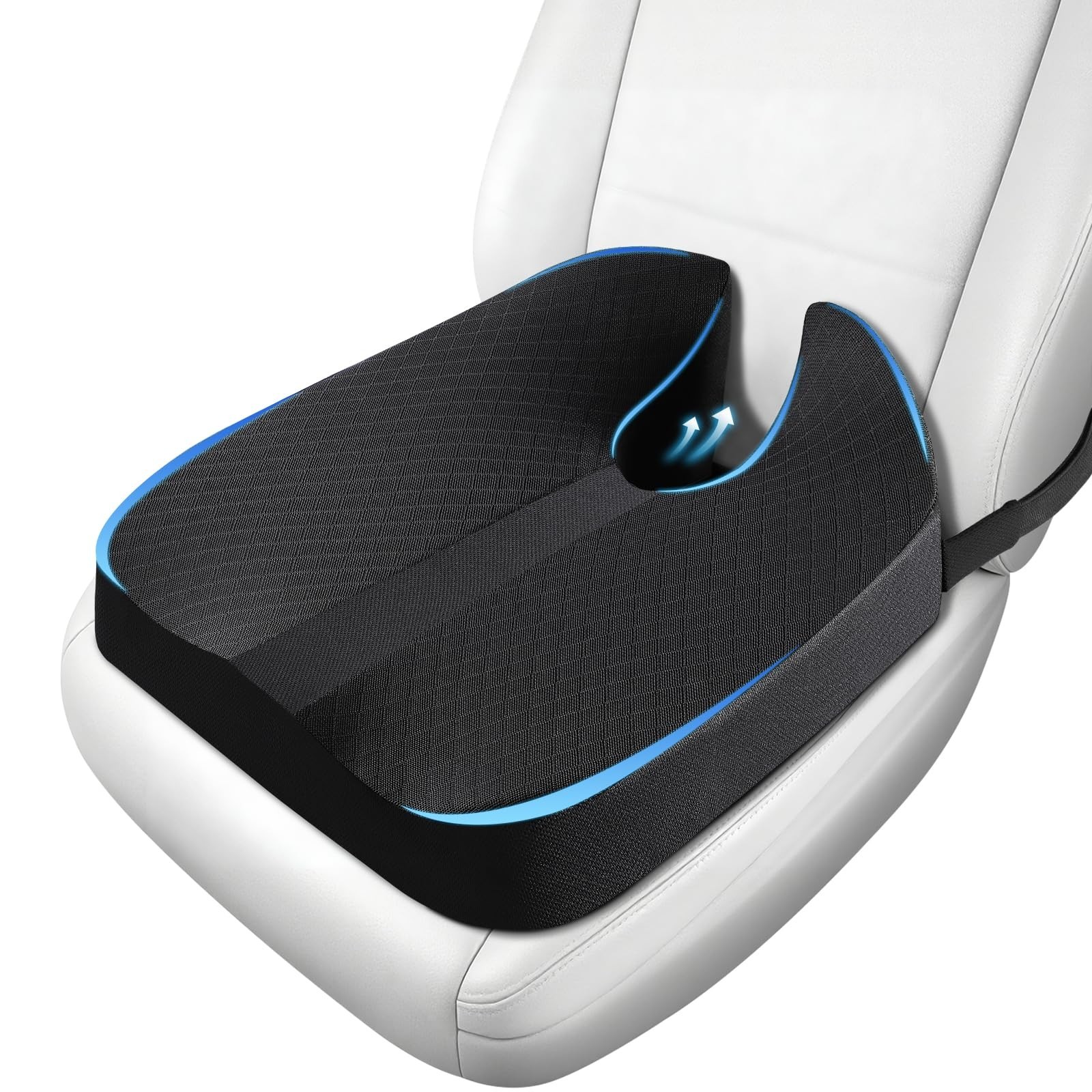 Long Truck Seat Cushion Car Seat Cushion for Car Seat Driver Truck Driver for...