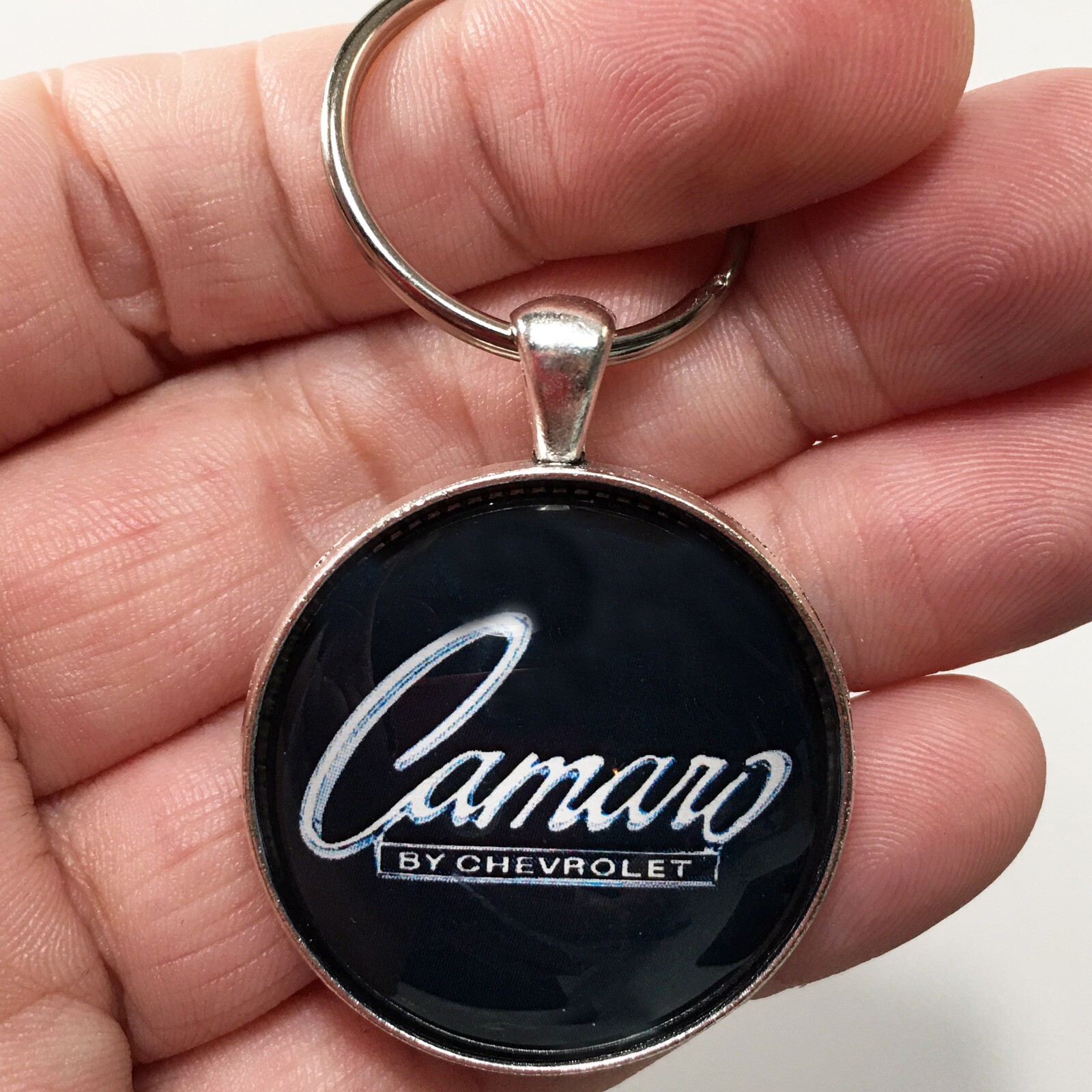 Vintage 68-69 Chevrolet Camaro Chevy Logo Emblem Badge Reproduction Keychain