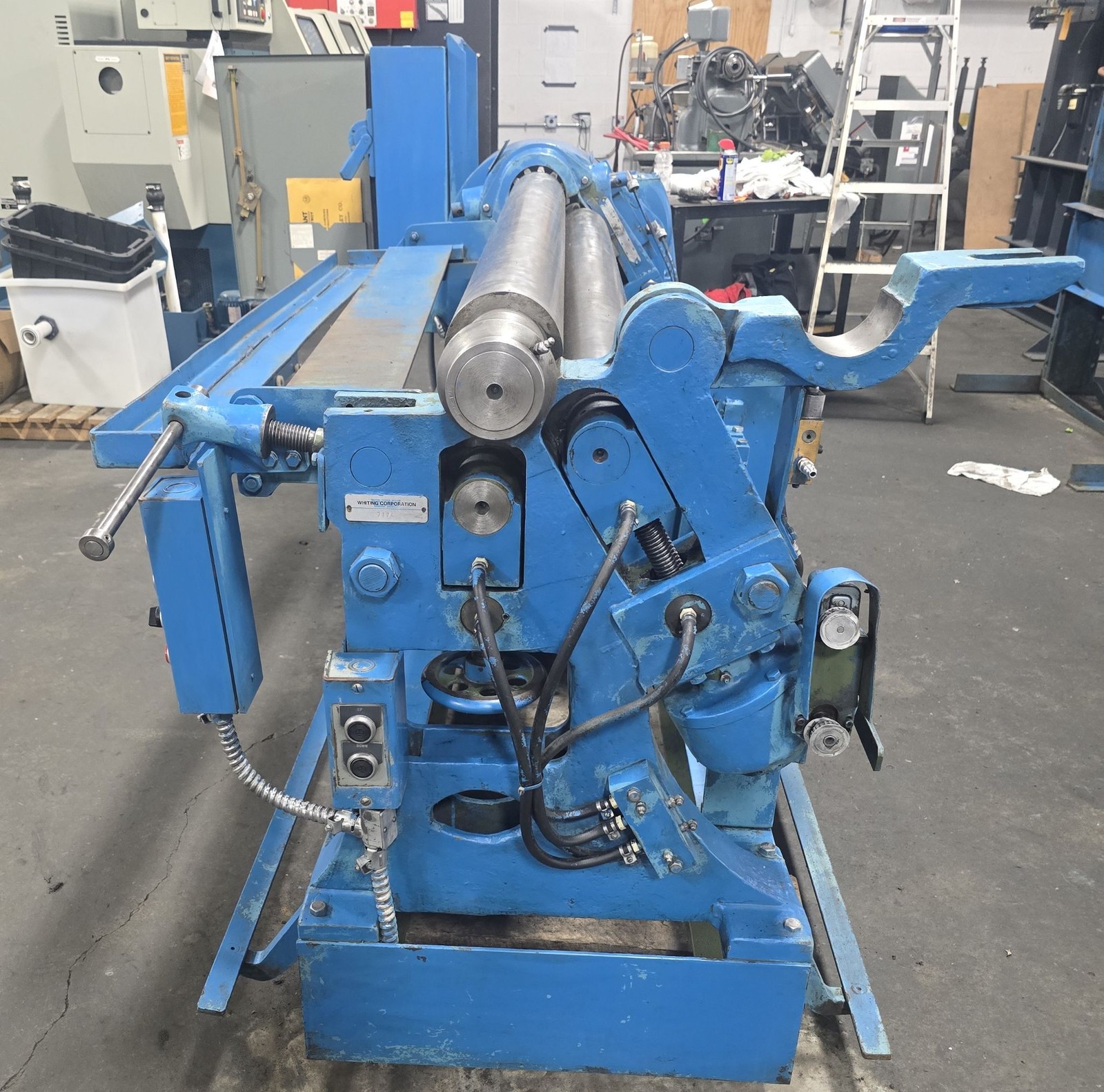 10 Guage x 60” Rolshear 3D5 Plate Bender/Roll Former