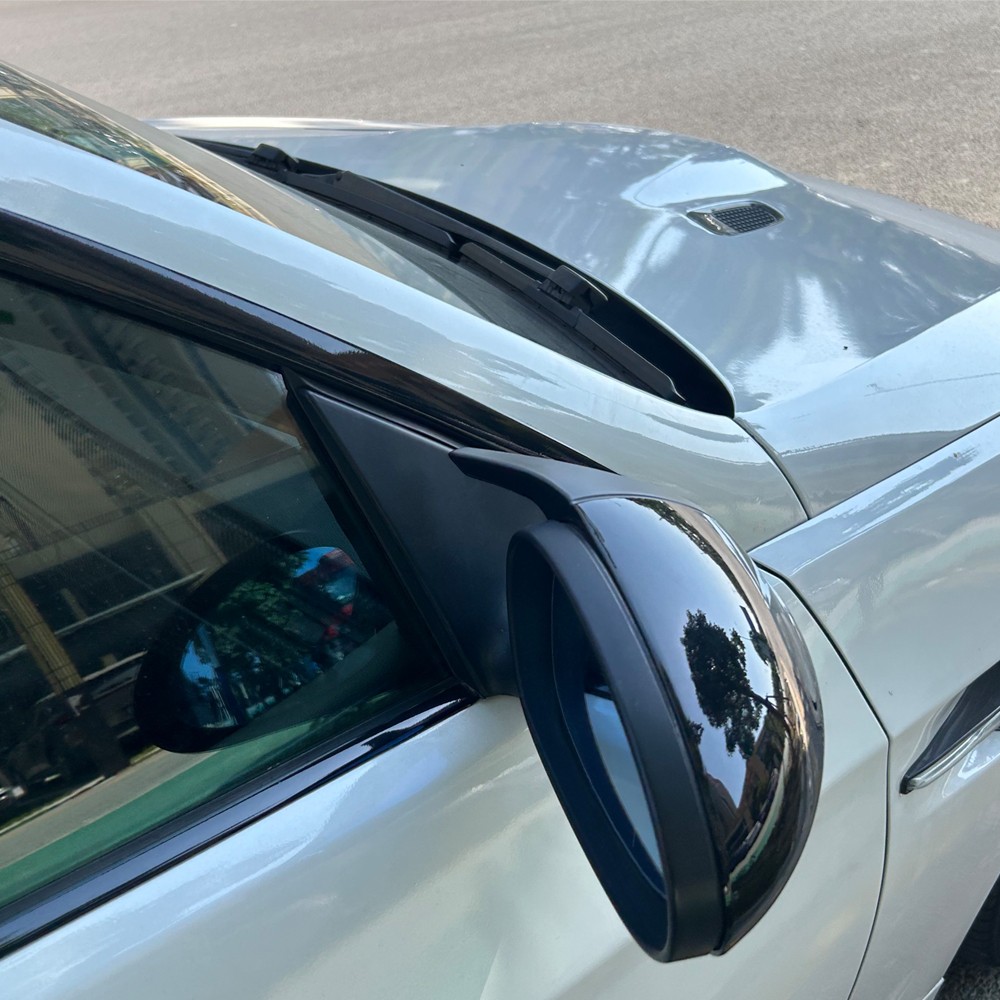 Glossy Black Chrome Delete Window Trims For BMW 3 Series E92 Coupe 2005-2012