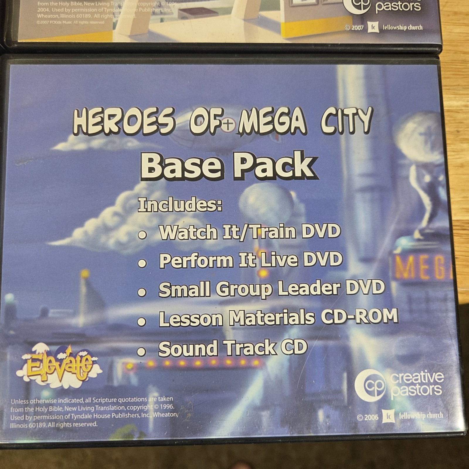 Lot of 7 ELEVATE Creative Pastors Base Packs DVD/CD Church Ministry