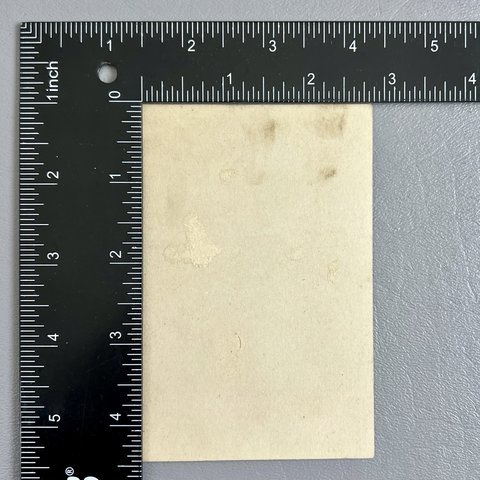 Victorian Trade Card Illustrated Man Sat On Wet Paint On Trousers Top Hat