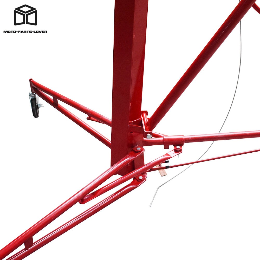 Safety Lock 16FT Drywall Lift Plasterboard Panel Sheetrock Hoist Lifter Carrier